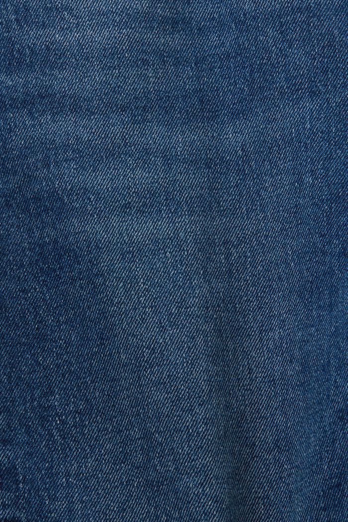 循環再生：復古修身牛仔褲, BLUE MEDIUM WASHED, detail image number 6