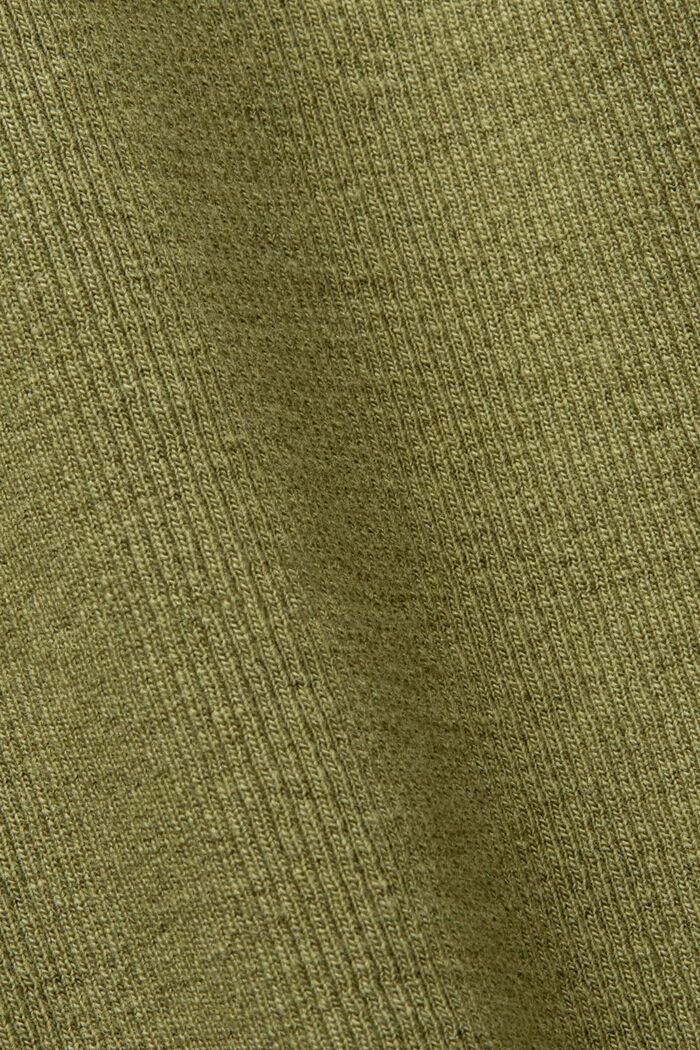 羅紋背心, 橄欖綠, detail image number 5
