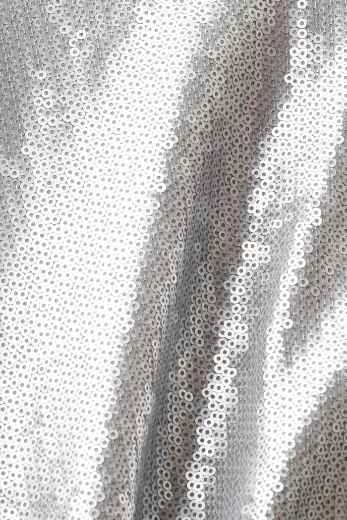 Blouses woven, 銀色, detail image number 4