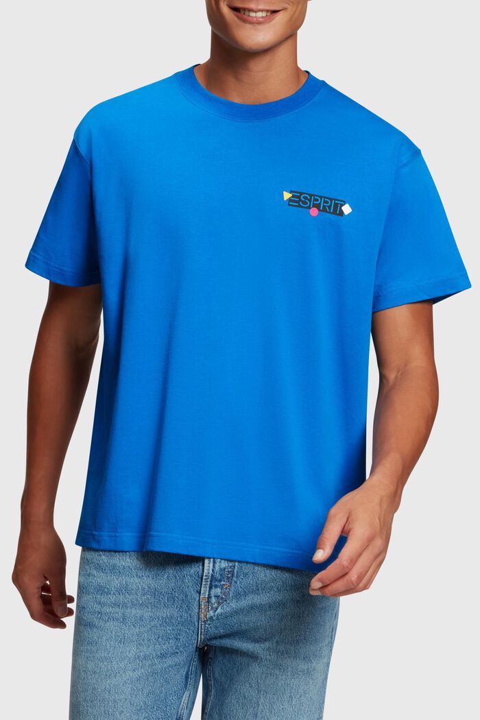 Graphic Reunion 圖案標誌 T 恤, 藍色, detail image number 0