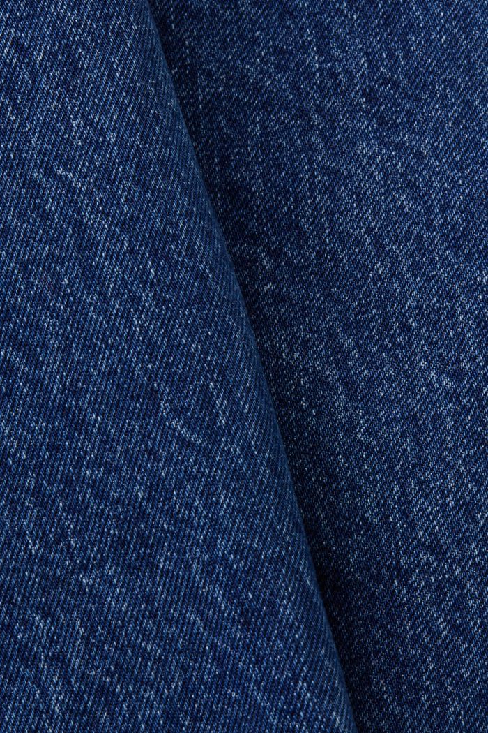 ‌直腳牛仔褲, BLUE MEDIUM WASHED, detail image number 5