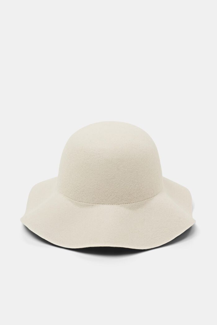 ‌羊毛氈帽, 白色, detail image number 0