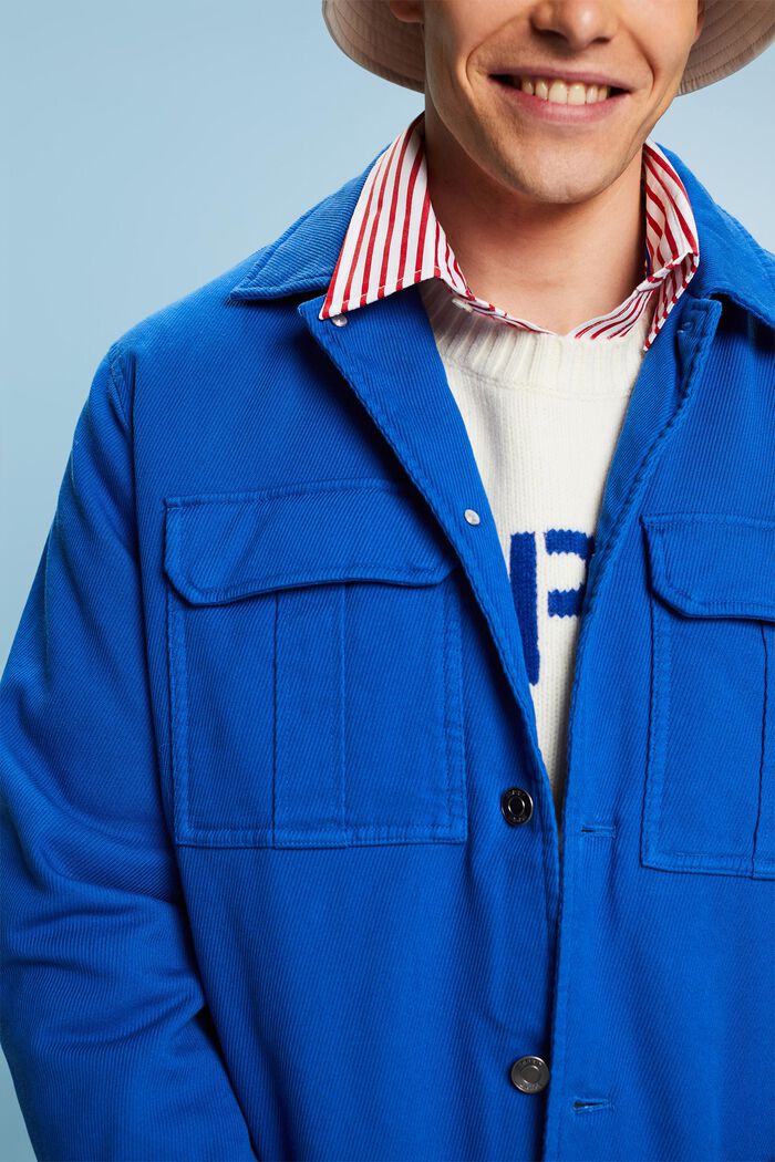 ‌鋪棉過渡夾克, 藍色, detail image number 2
