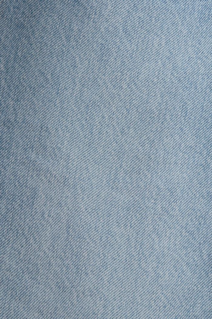 復古風中腰喇叭牛仔褲, BLUE MEDIUM WASHED, detail image number 5