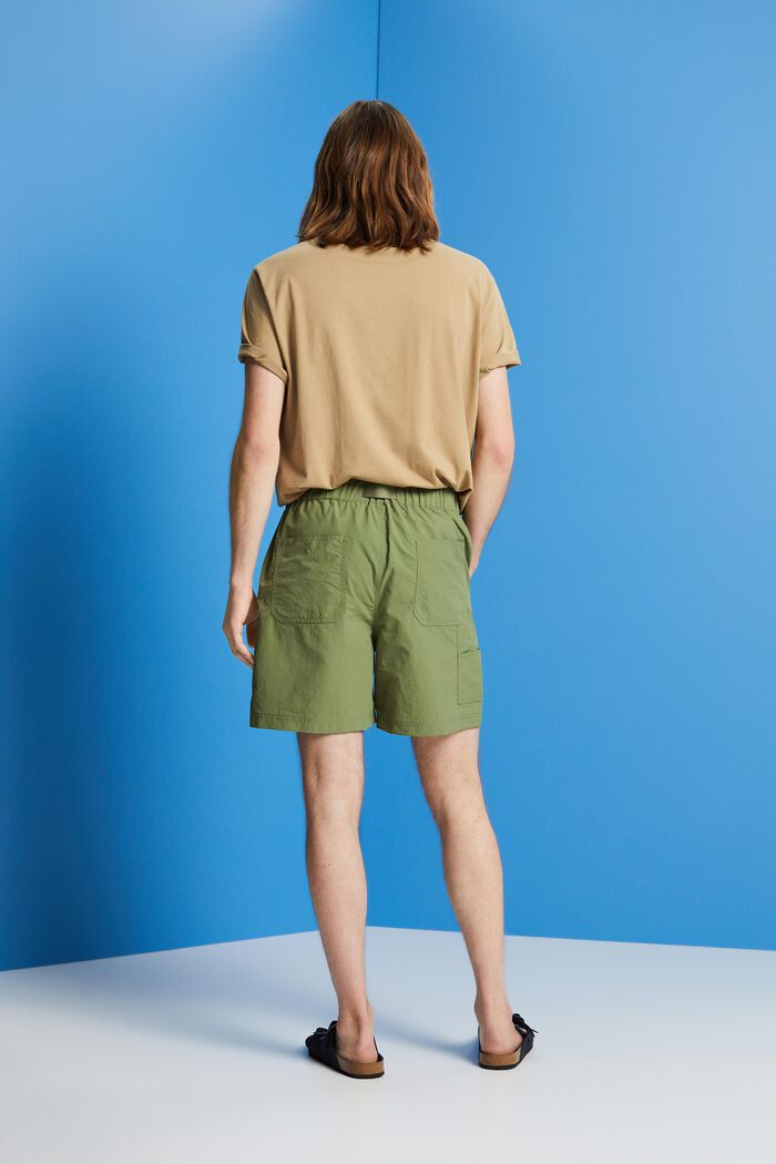 帶內置腰帶短褲, 橄欖綠, detail image number 3