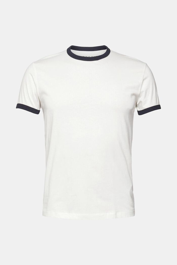針織 T 恤, 白色, detail image number 2