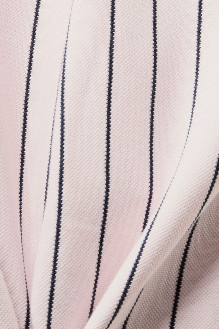 ‌混搭風細條紋西裝褲, 淺粉紅色, detail image number 6