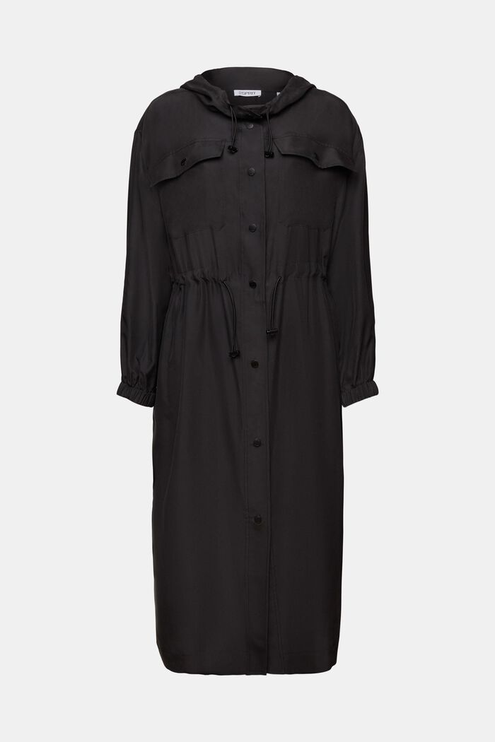 Dresses light woven, 黑色, detail image number 5