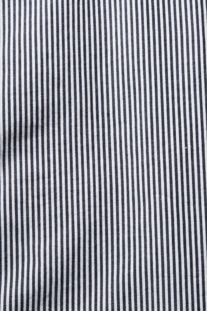 條紋棉質府綢恤衫, 海軍藍, detail image number 4