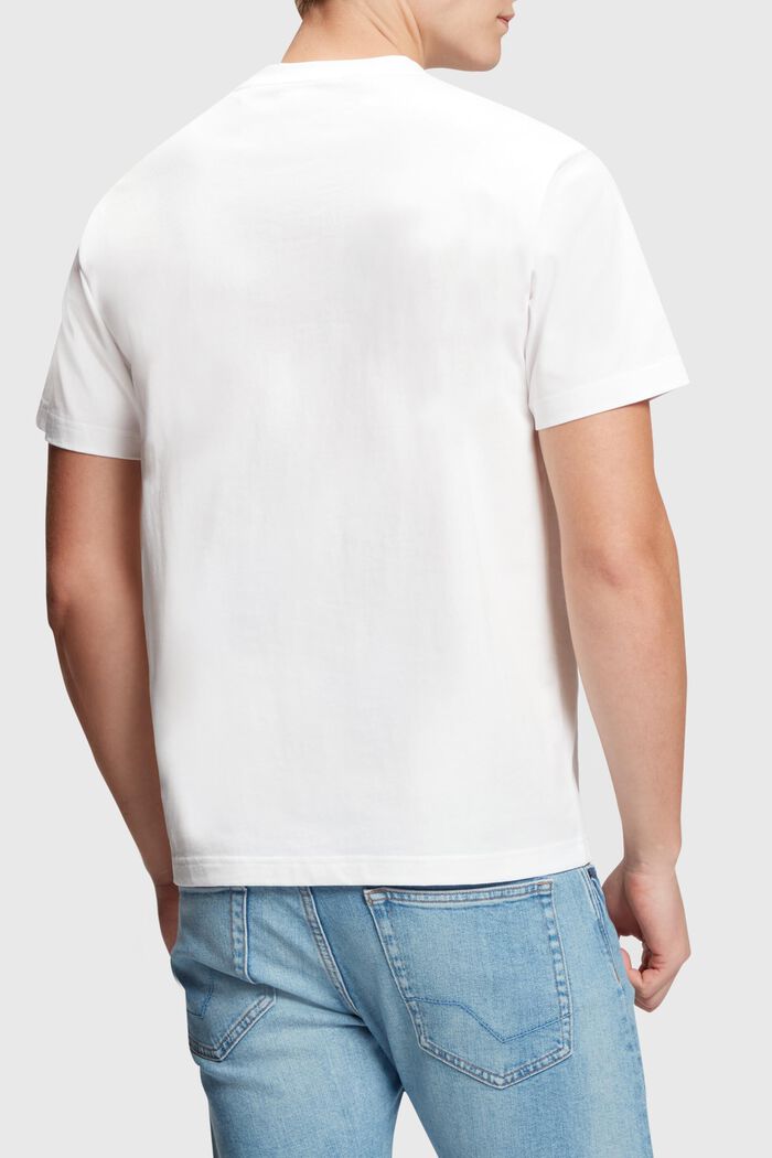 LOGO圖案T恤, 白色, detail image number 1