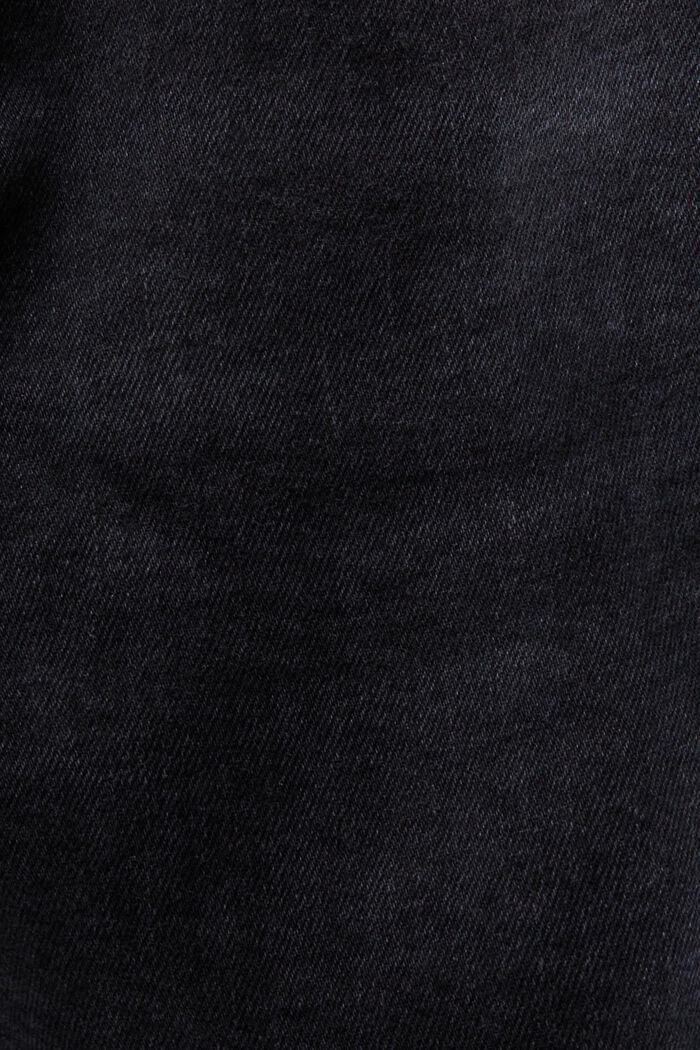 ‌循環再生：修身彈力牛仔褲, 黑色, detail image number 6