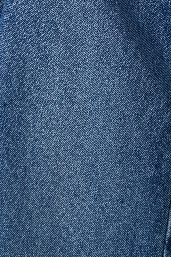 吊腳喇叭彈性牛仔褲, BLUE MEDIUM WASHED, detail image number 1