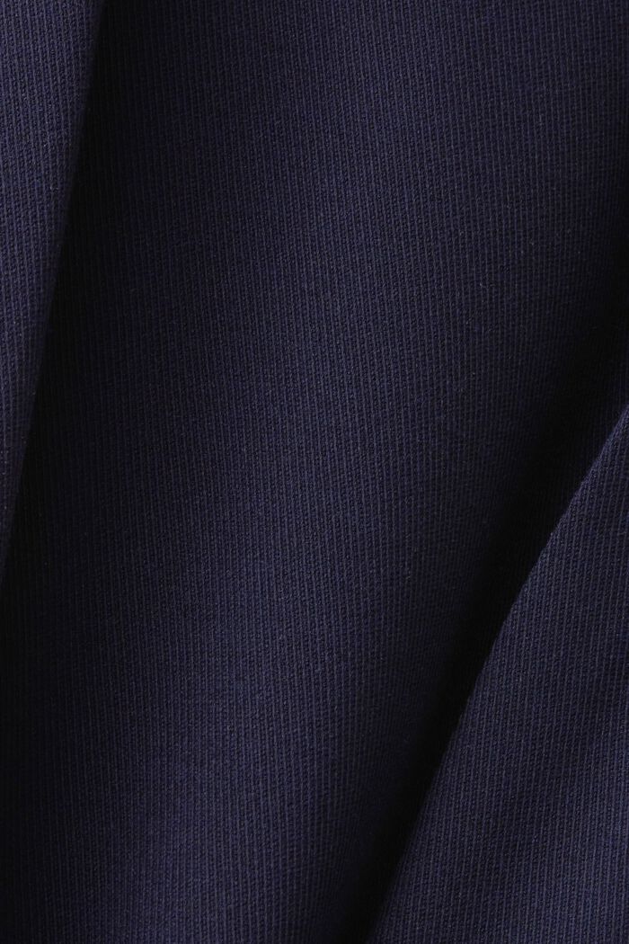 斜紋布九分褲, 海軍藍, detail image number 5