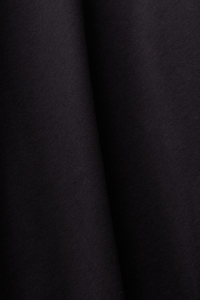 ‌LOGO標誌長袖T恤, 黑色, detail image number 4