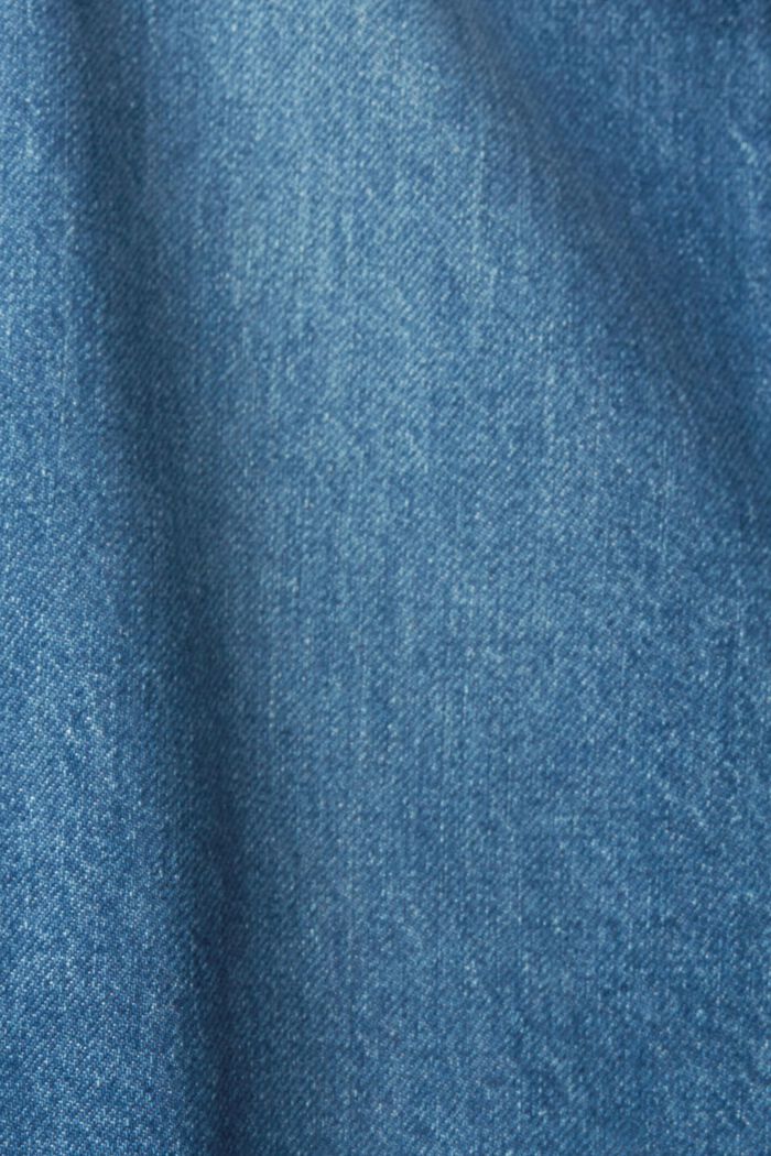 有機棉牛仔裙, BLUE MEDIUM WASHED, detail image number 1