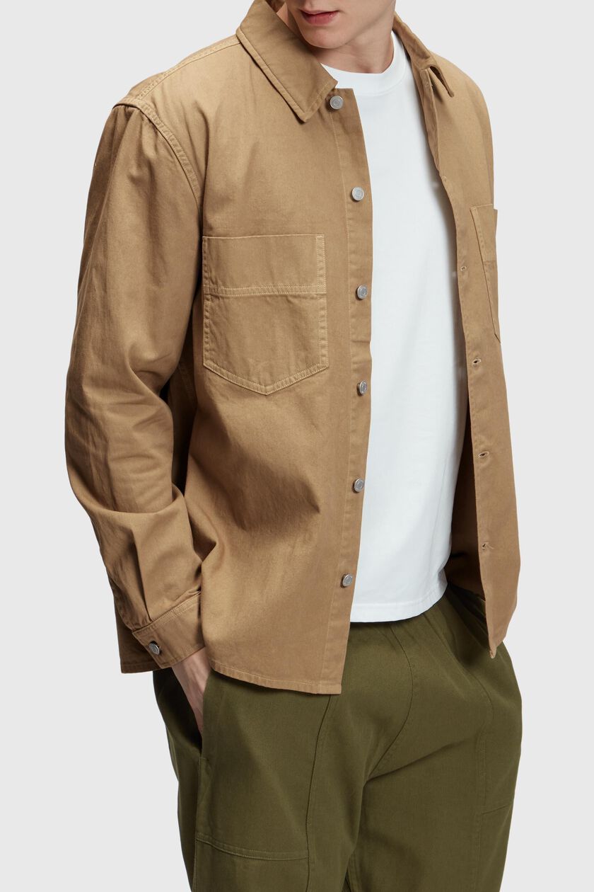 Relaxed fit heavy shirt
