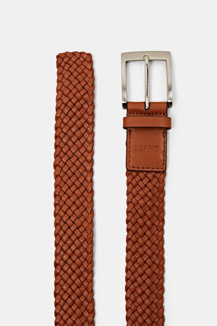 Belts leather, 啡色, detail image number 1