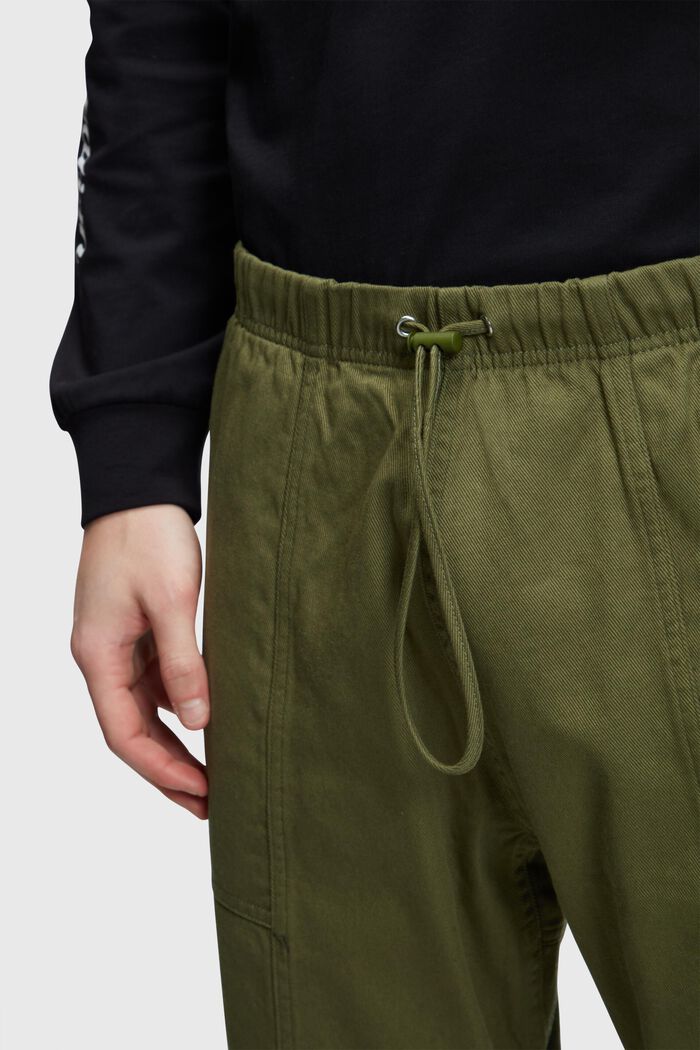梭織工裝長褲, 橄欖綠, detail image number 2