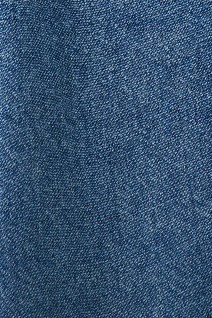 中腰復古寬鬆牛仔褲, BLUE MEDIUM WASHED, detail image number 6
