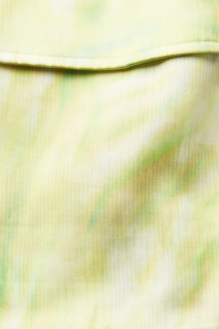 ‌印花工裝短褲, 柑橘綠, detail image number 6