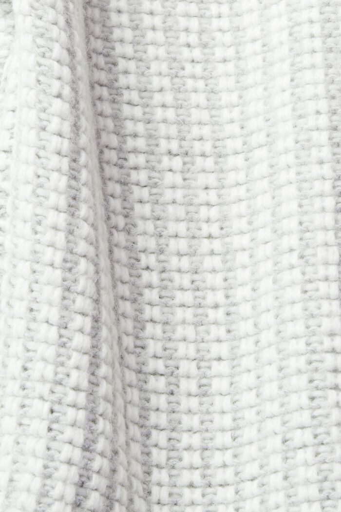 加厚羊駝毛針織套頭衫, 米色, detail image number 5