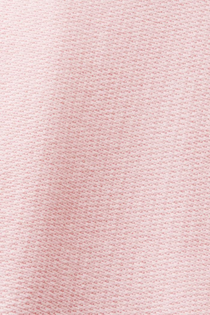 ‌拉鍊連帽衛衣, 淺粉紅色, detail image number 5