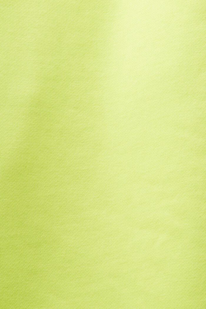 棉質搖粒絨LOGO標誌運動褲, 鮮黃色, detail image number 6