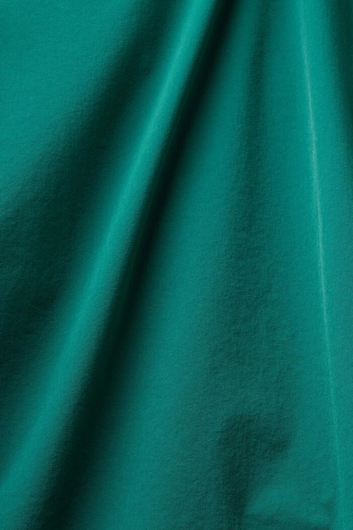 Stretch-Poplin Shorts, EMERALD GREEN, detail image number 6