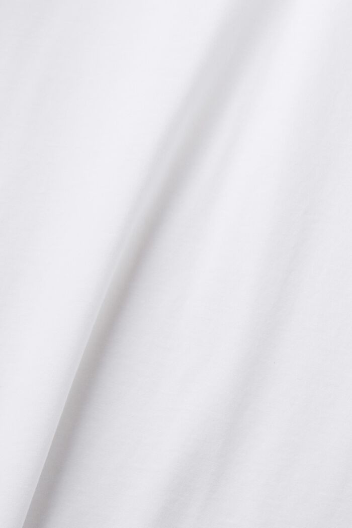 ‌有機棉T恤, 白色, detail image number 5