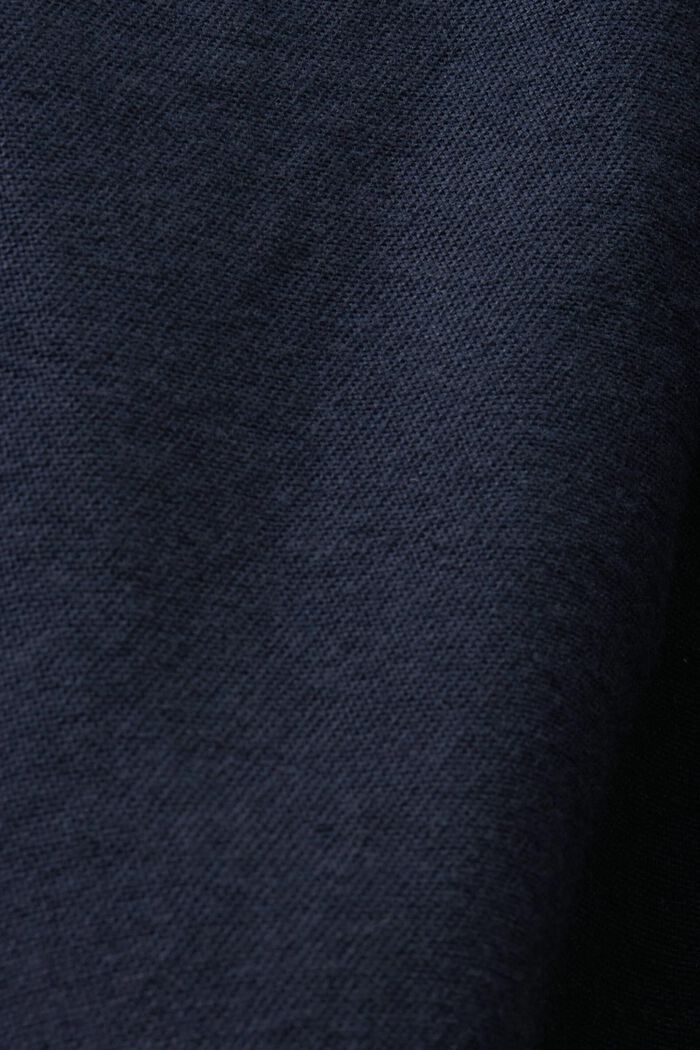 100%純棉短袖恤衫, 海軍藍, detail image number 5