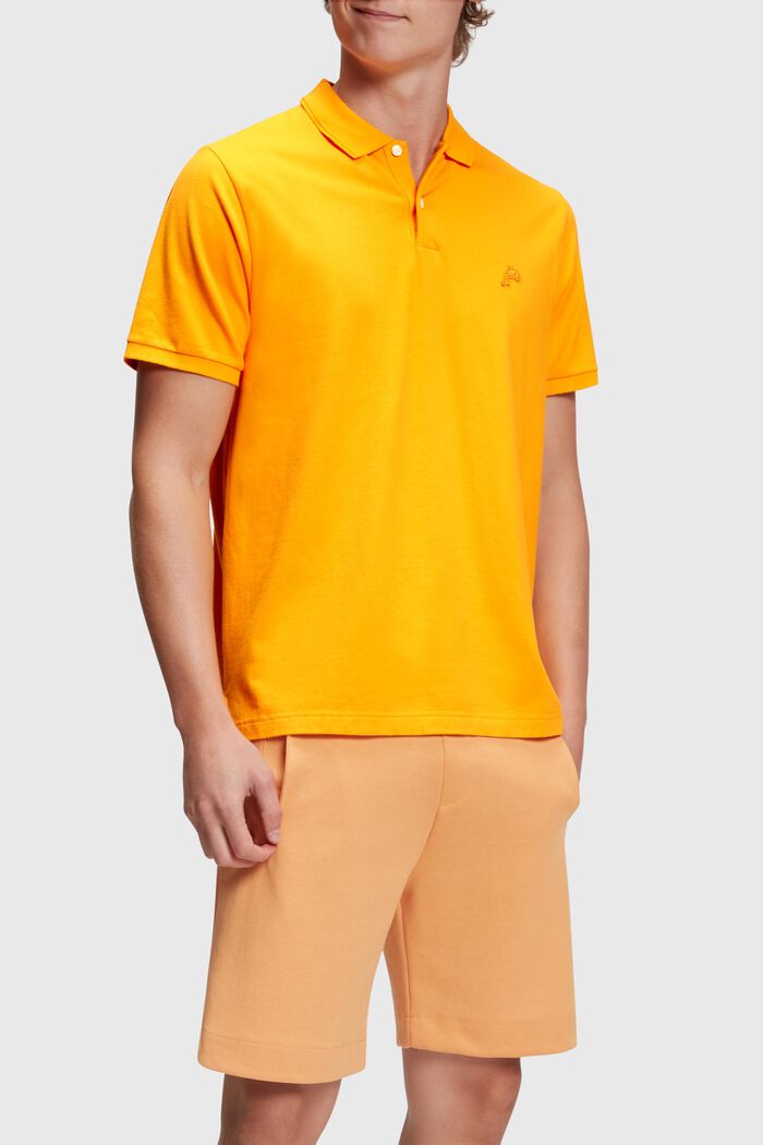 Dolphin Tennis Club Classic Polo, ORANGE, detail image number 0