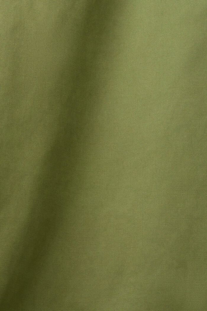 混紡棉野戰外套, 橄欖綠, detail image number 6