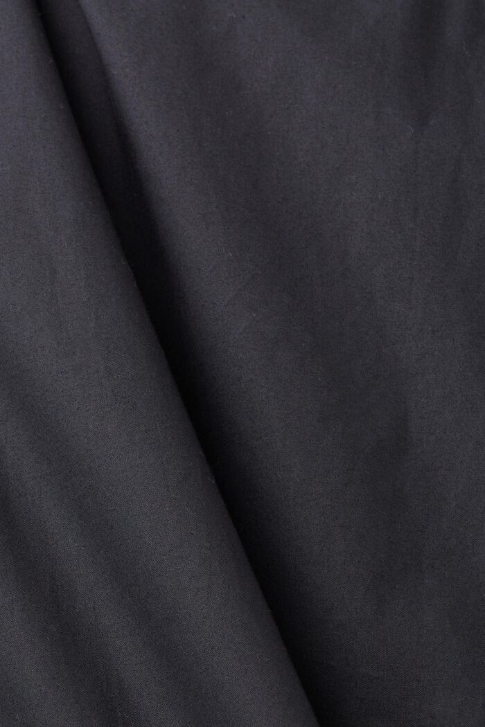 扣角領恤衫, 黑色, detail image number 5