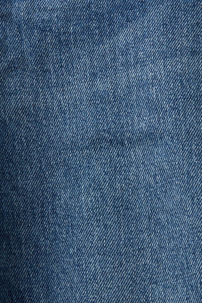 High-Rise Carpenter Retro Straight Jeans, BLUE MEDIUM WASHED, detail image number 6