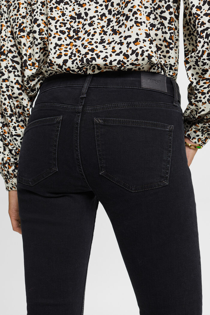 Mid-Rise Cropped Bootcut Jeans, BLACK DARK WASHED, detail image number 2