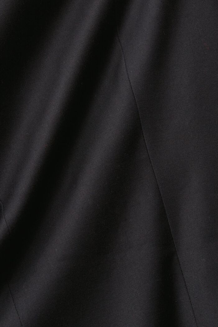 SOFT WOOL Mix & Match雙排扣西裝外套, 黑色, detail image number 1