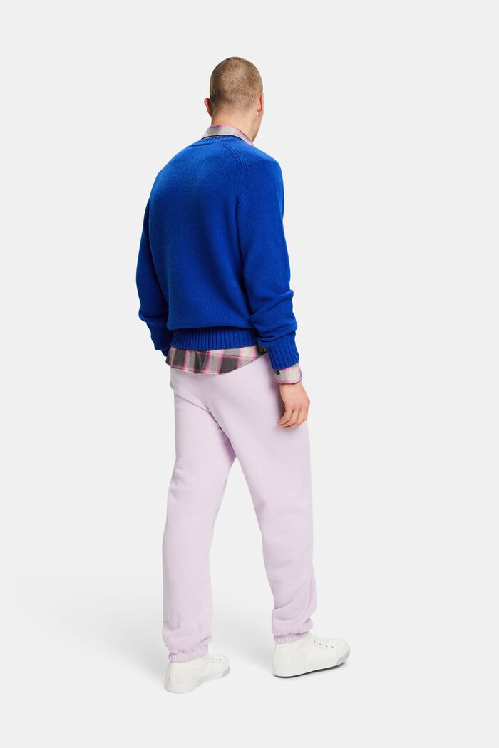 ‌棉質搖粒絨LOGO標誌運動褲, 淡紫色, detail image number 2