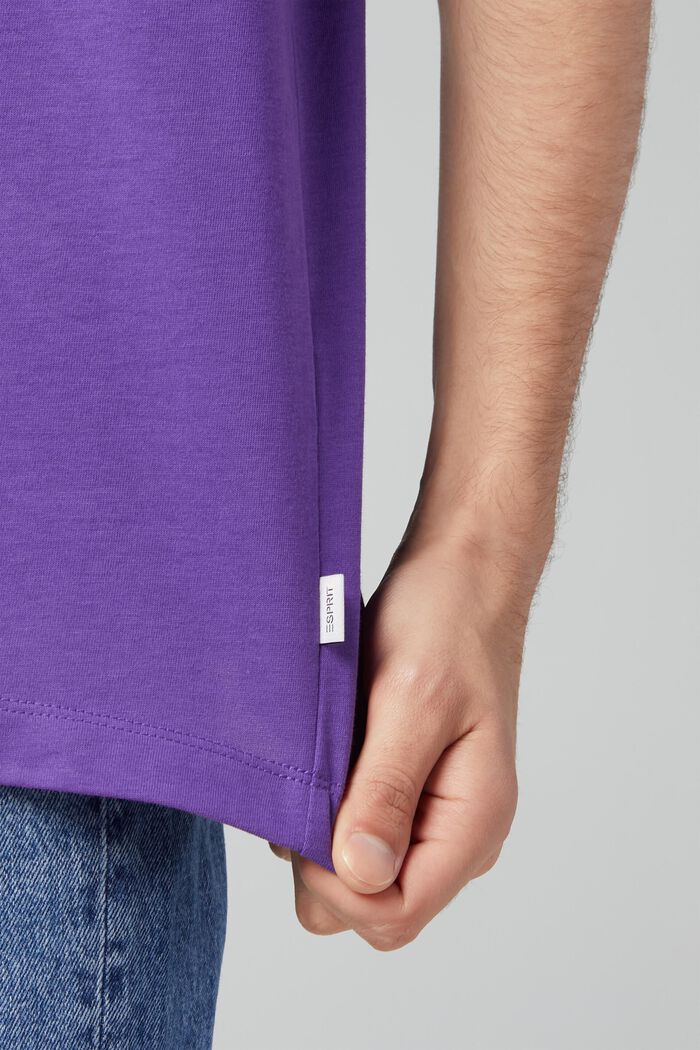 Unisex T-shirt with a back print, PURPLE, detail image number 1