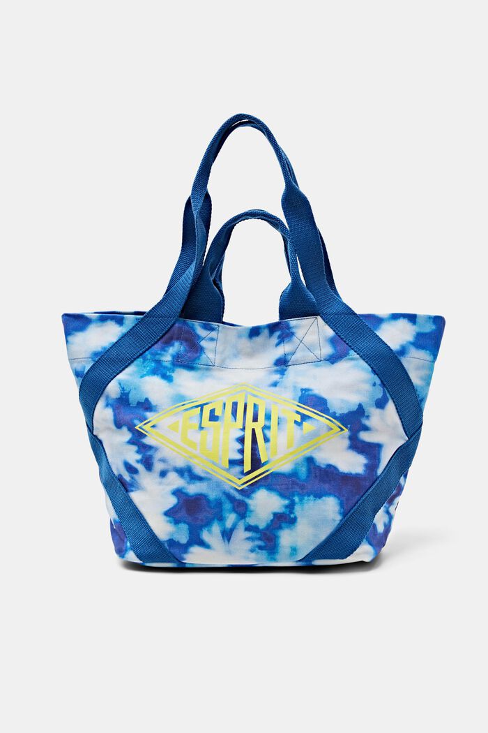 ‌雙色購物袋, 淺藍色, detail image number 0