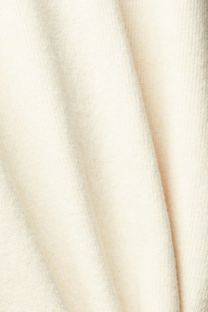 圓領套頭衫, 白色, detail image number 5