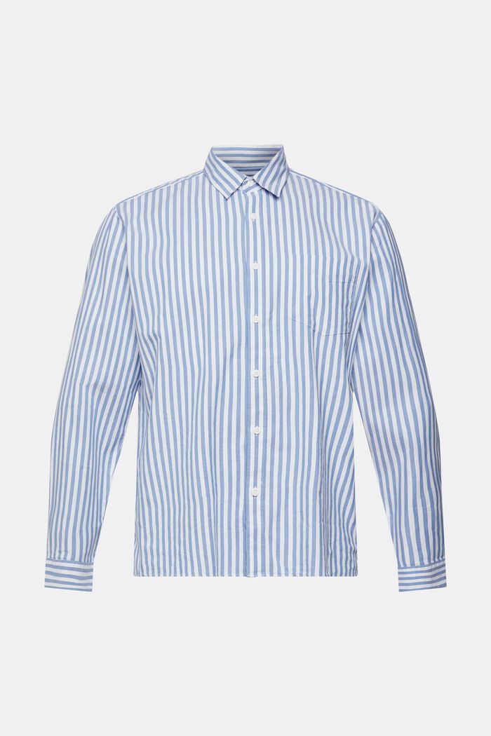 Striped shirt, BLUE, detail image number 2