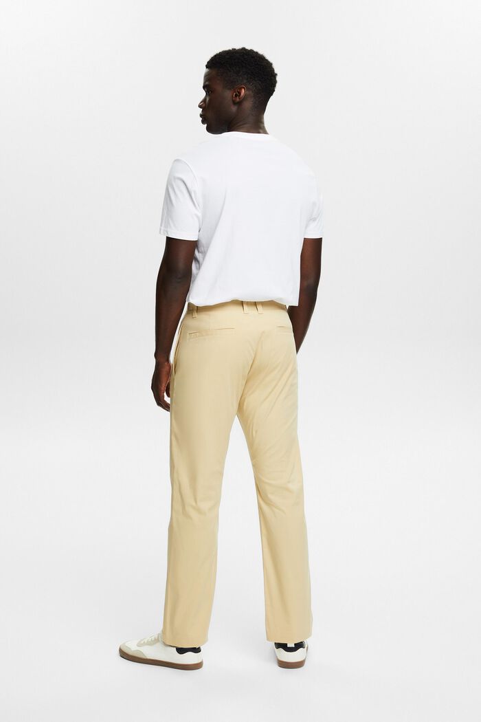 Stretch-Twill Straight Chino Pants, SAND, detail image number 3