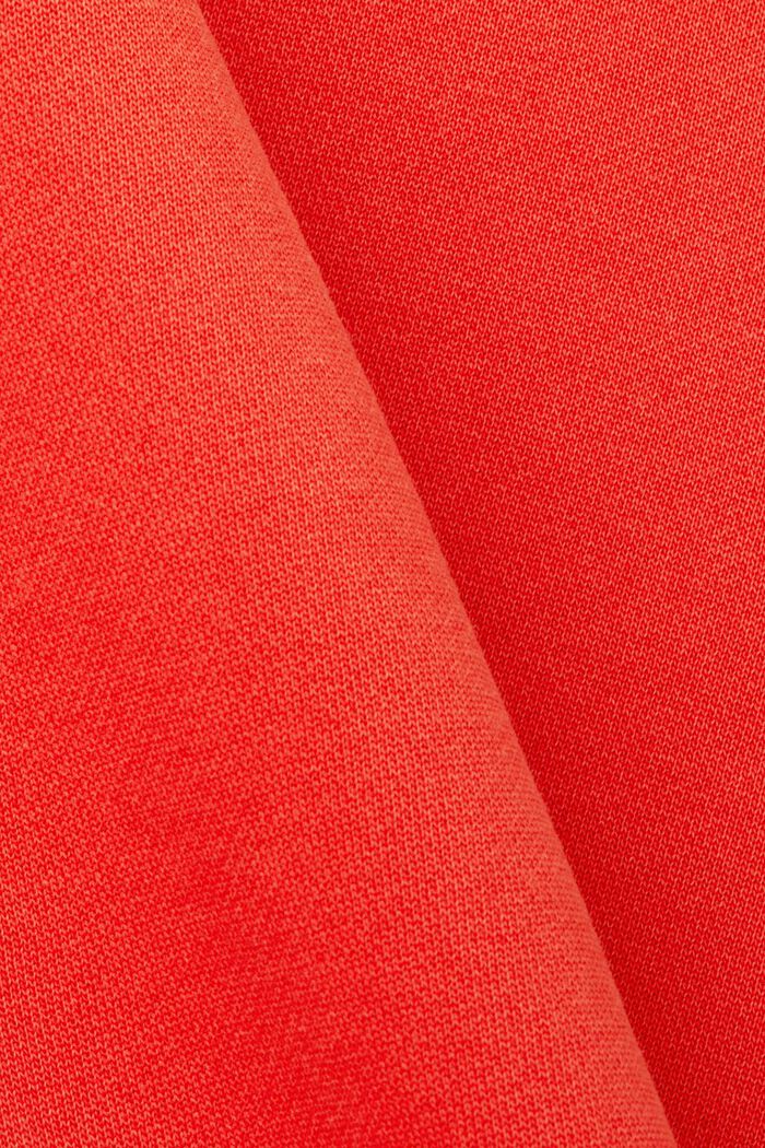 可持續圓領衛衣, 紅色, detail image number 6