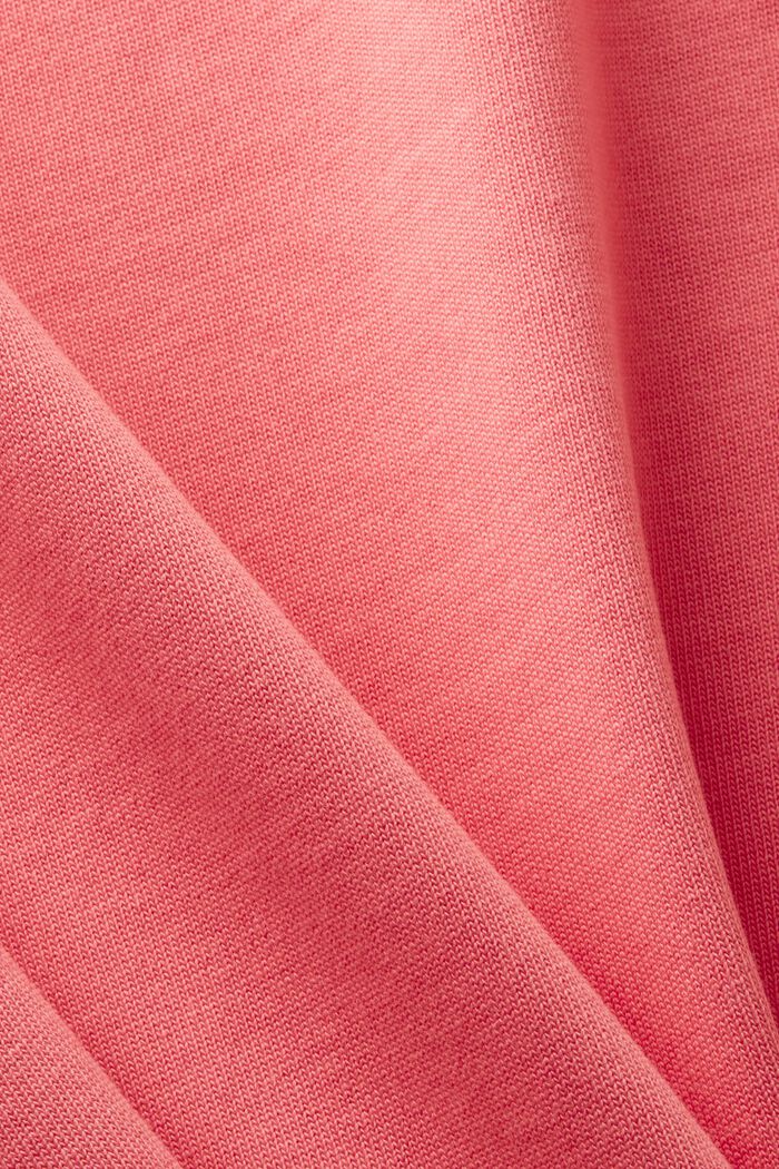 LOGO標誌印花T恤, 粉紅色, detail image number 5
