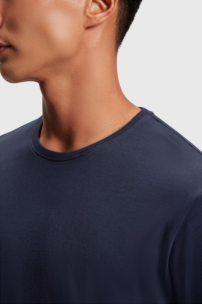 標準版型素色T恤, 海軍藍, detail image number 1