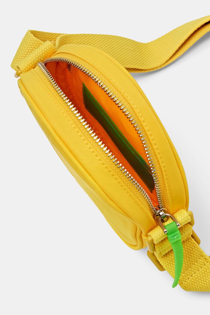 小號圓筒肩背袋, 黃色, detail image number 4