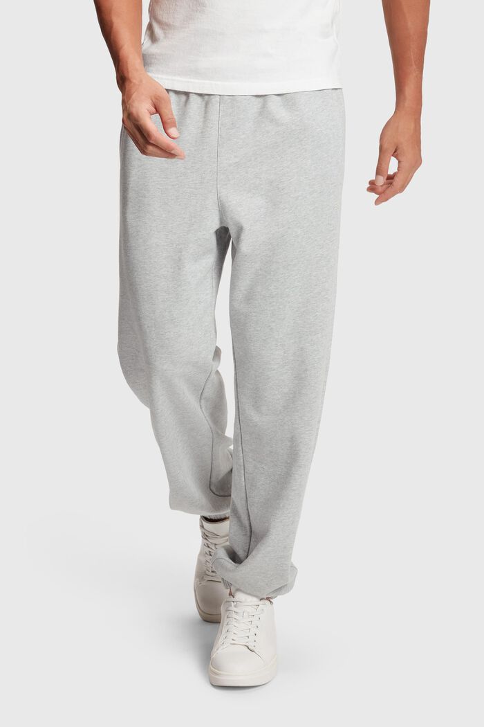Relaxed logo joggers, LIGHT GREY, detail image number 0