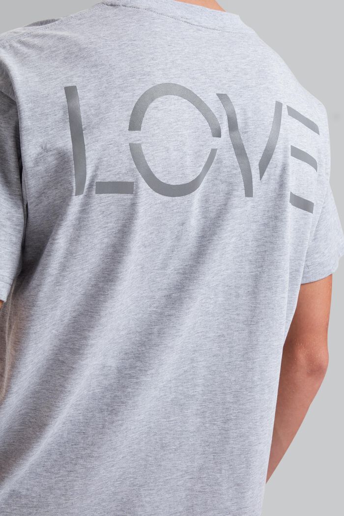 Love Composite T 恤, 淺灰色, detail image number 0