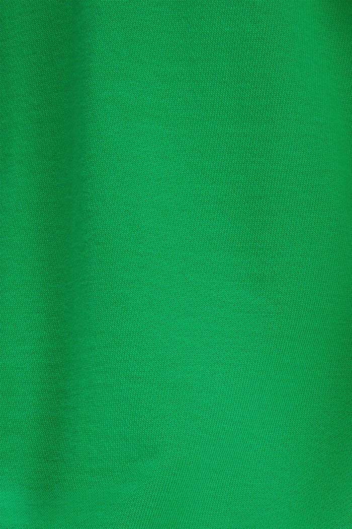 霧面亮面標誌貼花衛衣, 綠色, detail image number 3