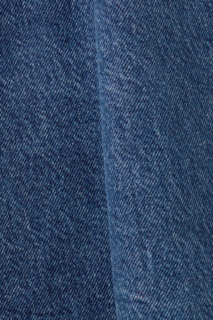 長袖牛仔恤衫, BLUE MEDIUM WASHED, detail image number 4